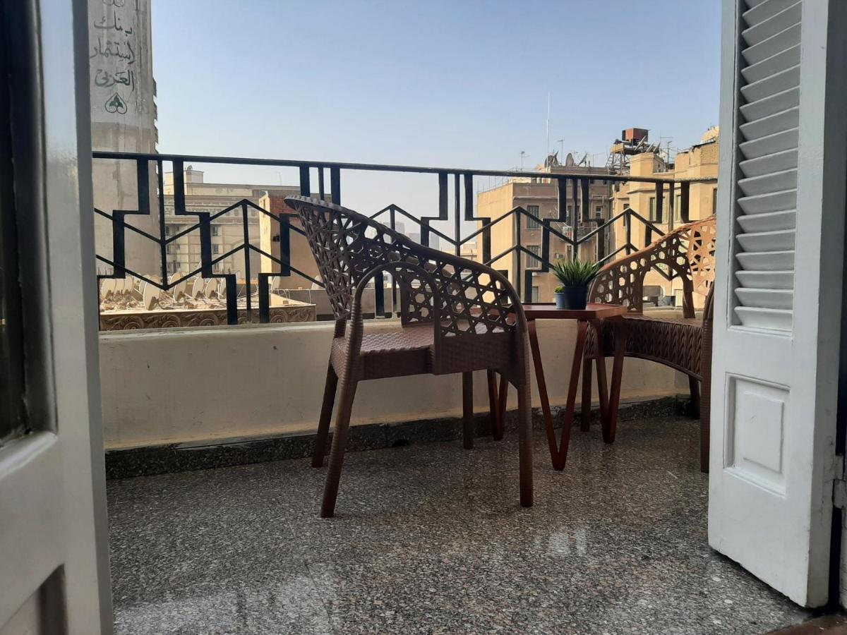 Royal Apartment In Talaat Harb Downtown Kairo Bagian luar foto